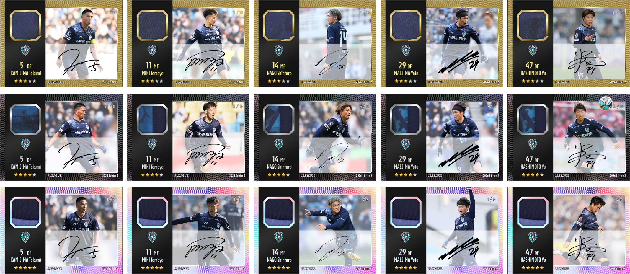 新セット】 Premium AUTO/RELIC Vol.1 – J.League Fantasy Card